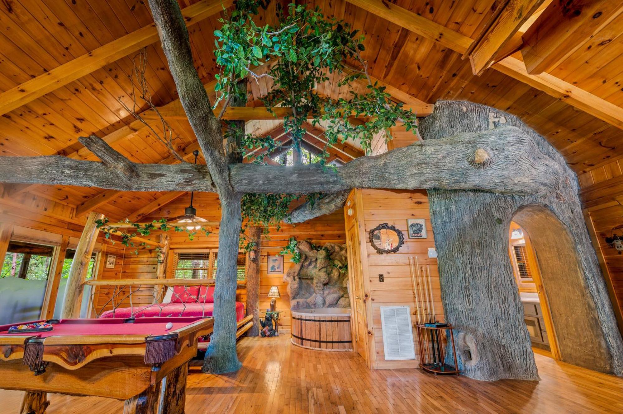 Gatlinburg Enchanted Treehouse By Stony Brook Cabins Kültér fotó