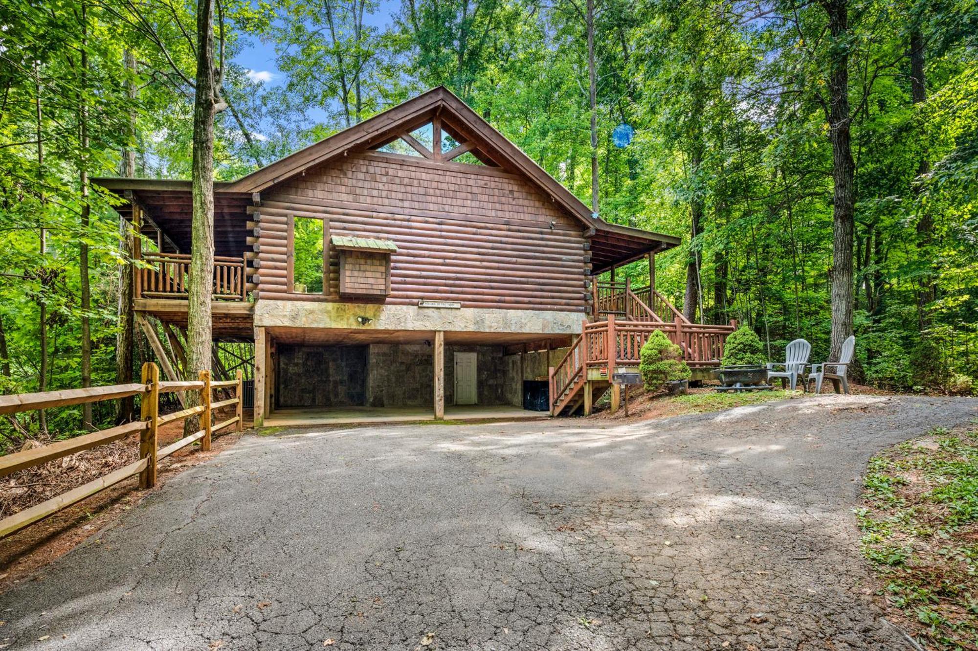 Gatlinburg Enchanted Treehouse By Stony Brook Cabins Kültér fotó
